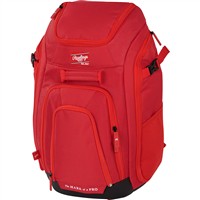 Rawlings Legion 2 Players Backpack, Scarlet