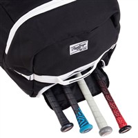 Rawlings Yadi2 Wheeled Equipment Bag, Black