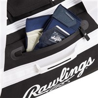 Rawlings Yadi2 Wheeled Equipment Bag, Black