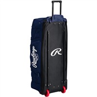 Rawlings Yadi2 Wheeled Equipment Bag, Navy