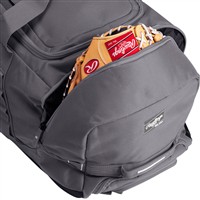 Rawlings Yadi2 Wheeled Equipment Bag, Dark Grey