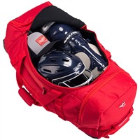 Rawlings Yadi2 Wheeled Equipment Bag, Scarlet