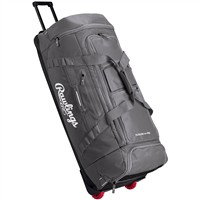Rawlings Yadi2 Wheeled Equipment Bag, Dark Grey
