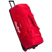 Rawlings Yadi2 Wheeled Equipment Bag, Scarlet