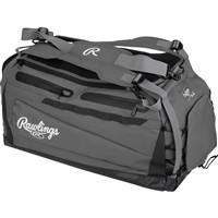 Rawlings Mach Hybrid Backpack/Duffle Bat Bag, Dark Grey