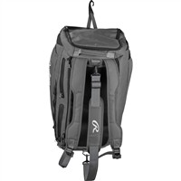 Rawlings Mach Hybrid Backpack/Duffle Bat Bag, Dark Grey