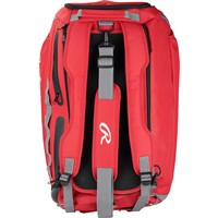 Rawlings Mach Hybrid Backpack/Duffle Bat Bag, Scarlet