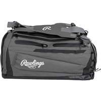Rawlings Mach Hybrid Backpack/Duffle Bat Bag, Dark Grey