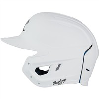 Rawlings Mach Fit Batting Helmet, White