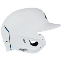 Rawlings Mach Fit Batting Helmet, White