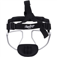 Rawlings Hi-Viz Ultra Softball Fielders Mask, White