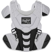 Rawlings Velo 2.0 Fastpitch Catcher's Set, White/Black