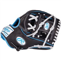 Rawlings Pro Preferred 934 11.5in Baseball Glove (PROS934-2BW), Black/Blue