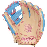 Rawlings Heart of the Hide 314 11.5in Baseball Glove (PROR314-32CCB), Tan/Blue