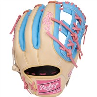 Rawlings Heart of the Hide 314 11.5in Baseball Glove (PROR314-32CCB), Tan/Blue