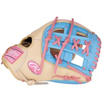 Rawlings Heart of the Hide 314 11.5in Baseball Glove (PROR314-32CCB), Tan/Blue