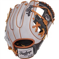 Rawlings Heart of the Hide Contour Fit 234 11.5in Baseball Glove (PROR234U-2D), Grey/Grey