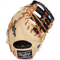 Rawlings Heart of the Hide DCT 13in 1st Base Baseball Glove (PRORDCT-10C), Camel/Black