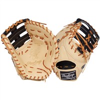Rawlings Heart of the Hide DCT 13in 1st Base Baseball Glove (PRORDCT-10C), Camel/Black