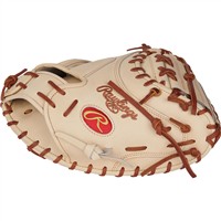 Rawlings Heart of the Hide YM4C 34in Baseball Catcher's Glove (PRORYM4C), Camel
