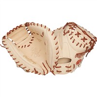 Rawlings Heart of the Hide YM4C 34in Baseball Catcher's Glove (PRORYM4C), Camel