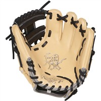 Rawlings Heart of the Hide 9.5in Training Glove (PRO200TR-2C), Camel/Black