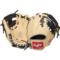 Rawlings Heart of the Hide 9.5in Training Glove (PRO200TR-2C), Camel/Black