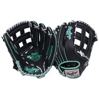 Rawlings NXT Series Contour Fit 3028 12.5in Baseball Glove (NXT3028U-6B), Black