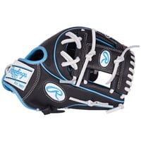 Rawlings NXT Series Contour Fit 234U 11.5in Baseball Glove (NXT234U-2B), Black/Light Blue