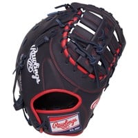 Rawlings NXT Series Contour Fit DCT 12.25in 1st Base Baseball Glove (NXTDCTU-10N), Navy/Red