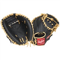 Rawlings Youth Select Pro Lite Adley Rutschman 32in Baseball Catchers Glove, Black/Camel