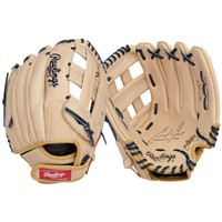 Rawlings Youth Sure Catch Christian Yelich 11.5in Baseball Glove, Camel