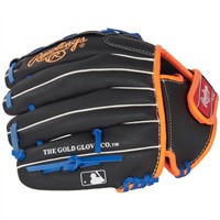 Rawlings Youth Sure Catch Jacob deGrom 10in Baseball Glove, Black/Blue