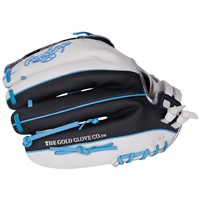Rawlings Liberty Advanced 12.25in Fastpitch Glove (RLA207SB-6WSS), White/Black