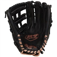 Rawlings R9 Series 13in Fastpitch Softball Glove (RR9SB130-6B), Black