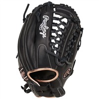Rawlings R9 Series 12in Fastpitch Softball Glove (RR9SB120-4B), Black