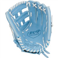 Rawlings R9 Series 12in Fastpitch Softball Glove (RR9SB120-6CB), Light Blue