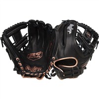 Rawlings R9 Series 11.75in Fastpitch Softball Glove (RR9SB715-2B), Black