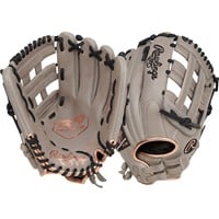 Rawlings R9 Series Contour Fit 12in Fastpitch Glove (RR9SB120U-6GB), Grey