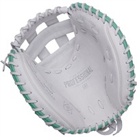Easton Pro Collection Jen Schroeder 34in Fastpitch Catchers Glove (RUDI-2024), White