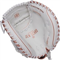 Easton Elite Series Jen Schro 33in Fastpitch Catchers Glove (MYWHY-THENONO), White