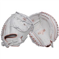Easton Elite Series Jen Schro 33in Fastpitch Catchers Glove (MYWHY-THENONO), White