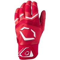 Evoshield Adult Carbyne Batting Gloves, Scarlet