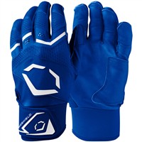 Evoshield Adult Carbyne Batting Gloves, Royal