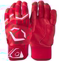 Evoshield Adult Carbyne Batting Gloves, Scarlet