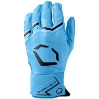 Evoshield Adult Carbyne Batting Gloves w/Strap, Victory Blue