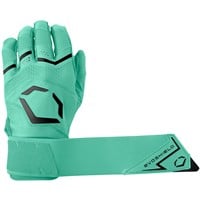 Evoshield Adult Carbyne Batting Gloves w/Strap, Seafoam