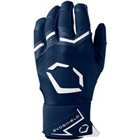 Evoshield Adult Carbyne Batting Gloves w/Strap, Navy