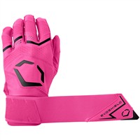 Evoshield Adult Carbyne Batting Gloves w/Strap, Pink