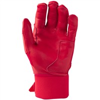 Evoshield Adult Carbyne Batting Gloves w/Strap, Scarlet